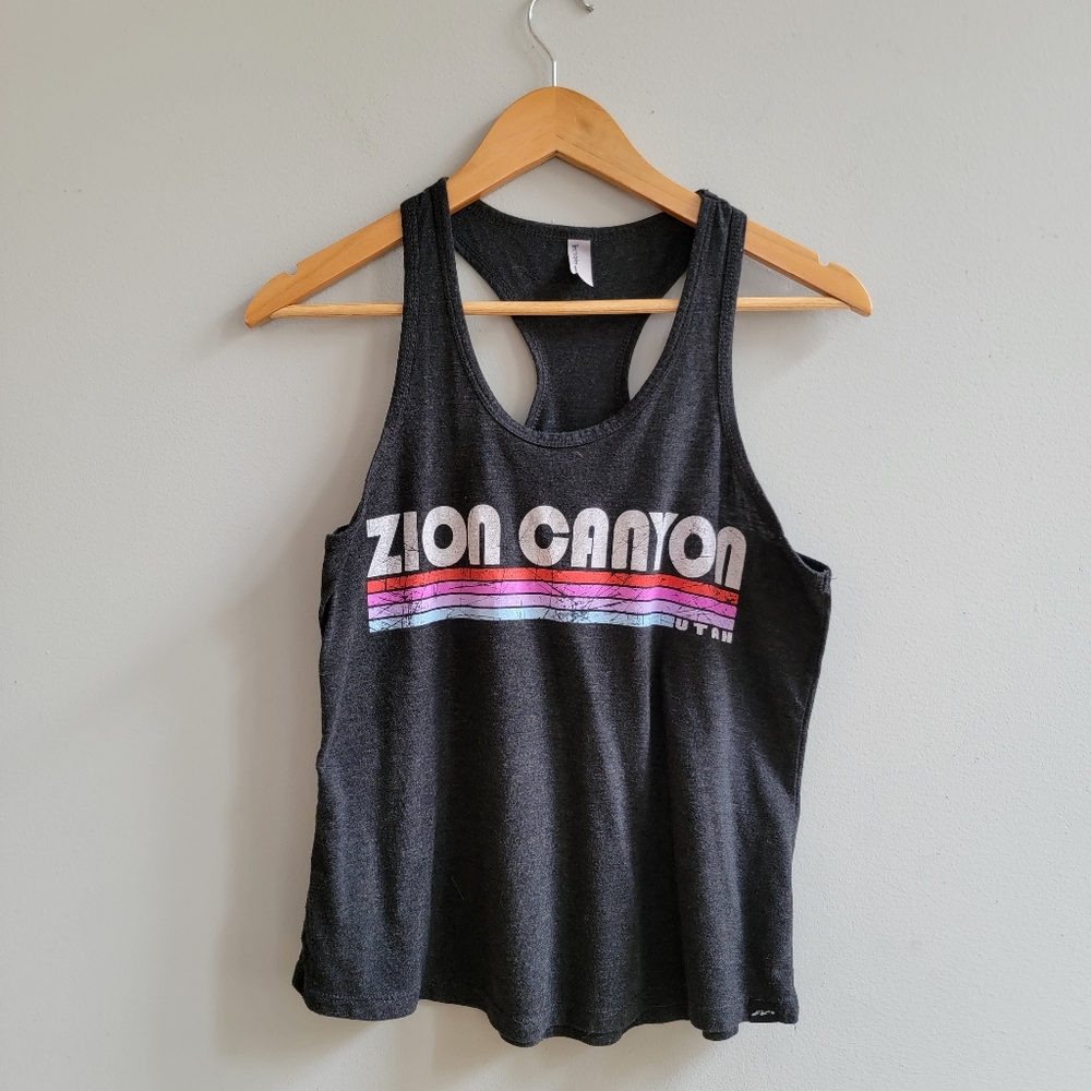 Zion Canyon Racer Back Tank Sz S